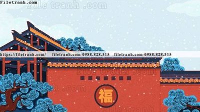 File tranh tranh minh hoa trung quoc 655 (gốc) chủ đề tĩnh vật