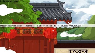 Tải file tranh minh hoa trung quoc 684 (gốc) in trên mọi chất liệu