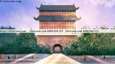 File in mica tranh minh hoa trung quoc 725 (bản gốc) sắc sảo