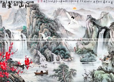 Tải file tranh nen tuong phong cach Trung Hoa112 (gốc) in ấn ngay lập tức