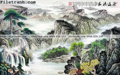 Tải file tranh gốc tranh nen tuong phong cach Trung Hoa154 chất lượng cao
