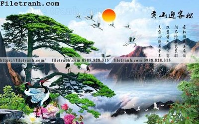 File gốc tranh nen tuong phong cach Trung Hoa204 (thiết kế) độc quyền