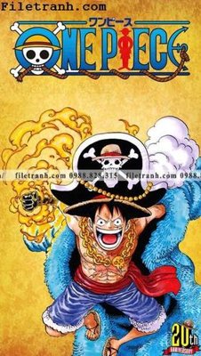 File in trần tranh phien ban doc cua One Piece135 (bản gốc) đại dương