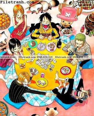 File tranh in tráng gương tranh phien ban doc cua One Piece187 (siêu nét)