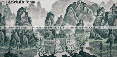 Download file gốc tranh phong canh da tuyet trang thuy mac 169 (in mica) logo
