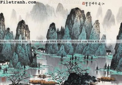 Tải file tranh phong canh da tuyet trang thuy mac 196 (gốc) in ấn ngay lập tức