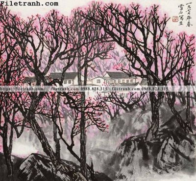 Tải file tranh phong canh da tuyet trang thuy mac 217 (gốc) in ấn ngay lập tức