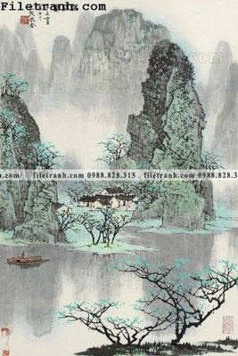 File ảnh tranh phong canh da tuyet trang thuy mac 223 (gốc) cho trang trí nhà hàng