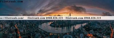 Tải file gốc tranh phong canh dai toan canh thanh pho 113 (bản PSD) gốc