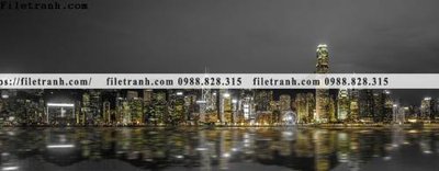 File gốc tranh phong canh dai toan canh thanh pho 149 (thiết kế) cho in ấn