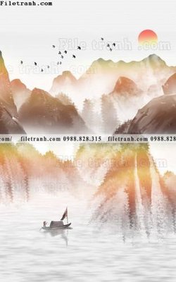 Download file gốc tranh phong canh loi vao trung quoc 513 (in lụa) tranh 3D