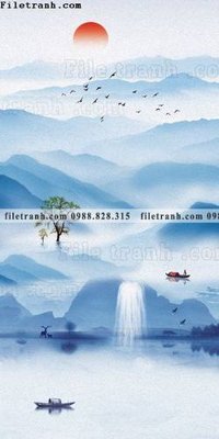 File ảnh tranh phong canh loi vao trung quoc 526 (gốc) cho trang trí nội thất