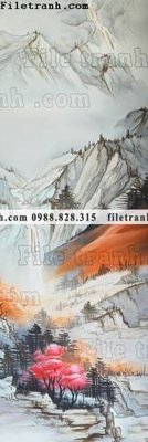 File in trần tranh phong canh nuoc trung quoc 602 (bản gốc) trời sao