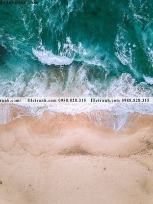 File tranh ảnh gốc tranh phong canh rung loi vao 520 dùng cho in khổ lớn