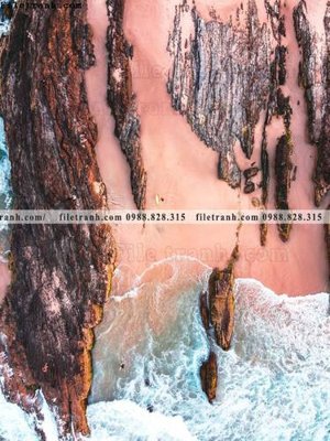 Hình ảnh file gốc tranh phong canh rung loi vao 613 cho in UV