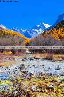 File gốc tranh phong canh tay tang 233 (in mica) trang trí