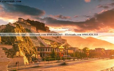 Tải file tranh phong canh tay tang 256 (ảnh gốc) độ phân giải 300dpi