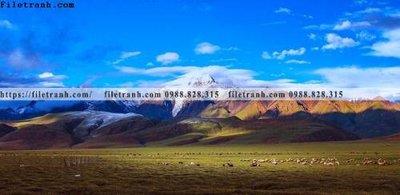 File gốc tranh phong canh tay tang 292 (in tráng gương) nghệ thuật