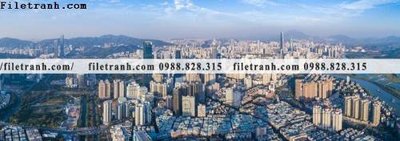File in trần tranh phong canh thanh pho ngang dai 709 (bản gốc) phong cảnh