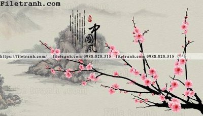 File tranh tranh phong canh ti mi 116 (bản gốc) treo phòng ăn