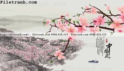 File tranh tranh phong canh ti mi 118 (file gốc) chuẩn màu in