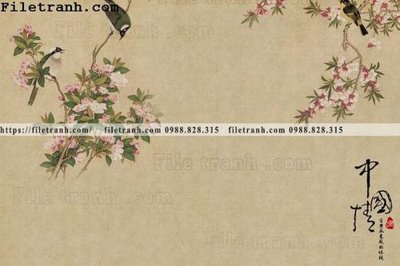 File ảnh gốc tranh phong canh ti mi 141 không vỡ nét