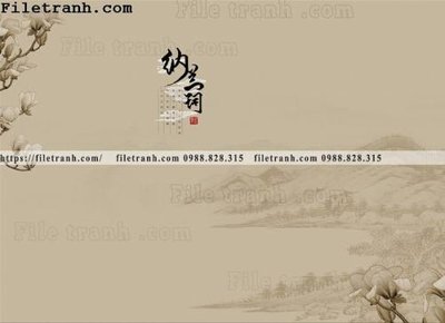 File gốc tranh phong canh ti mi 145 (thiết kế) độc quyền