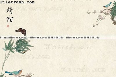 File PSD tranh phong canh ti mi 151 (gốc) nhiều lớp (multi-layer)