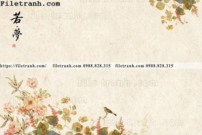 File gốc tranh phong canh ti mi 152 (trang trí) phòng làm việc