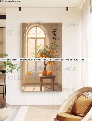 File tranh gốc tranh qua hong le hoi 505 chủ đề hiện đại