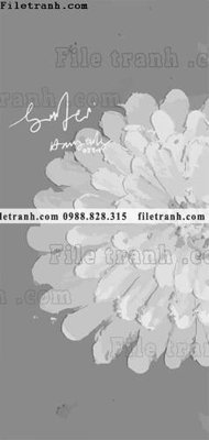 File tranh tranh son dau hoa tiet 3d 1508 (gốc) chủ đề động vật