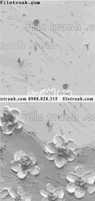 File gốc tranh son dau hoa tiet 3d 1518 (chuẩn màu) cho in offset