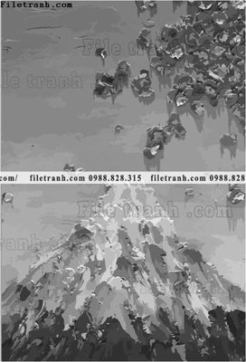 Tải file gốc tranh son dau hoa tiet 3d 1523 (bản PSD) còn layer