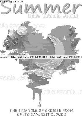 File in trần tranh son dau hoa tiet phong cach bac au 1512 (bản gốc) mây trời