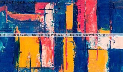 File gốc tranh son dau mau truu tuong 102 (PNG) trong suốt (transparent)