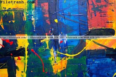 File tranh in trần tranh son dau mau truu tuong 108 (ảnh gốc siêu nét)