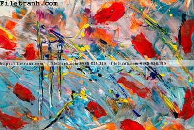 File PSD tranh son dau mau truu tuong 112 (nguyên bản) cho thiết kế