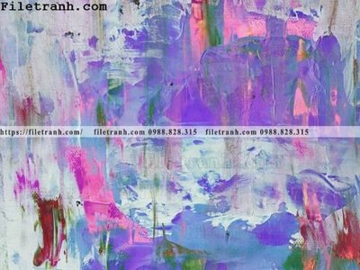 File in trần tranh son dau mau truu tuong 146 (bản gốc) hoa văn