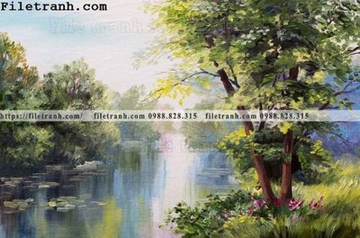 Tải file gốc tranh son dau phong canh hien dai 119 (in bạt) quảng cáo