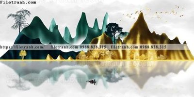 File tranh trang trí tranh su pha le guong huou nai 509 (tải file gốc)