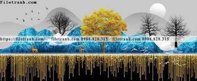 Tệp tin gốc tranh su pha le guong huou nai 527 (chất lượng cao) tranh su pha le guong huou nai 527