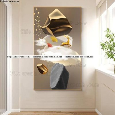 Hình ảnh file gốc tranh su pha le hon da hien dai 513 cho in UV