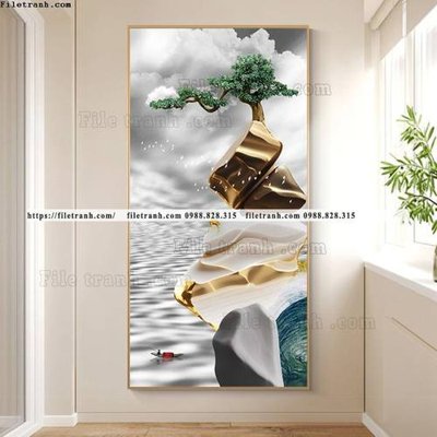 File ảnh tranh su pha le hon da hien dai 517 (gốc) cho trang trí nội thất