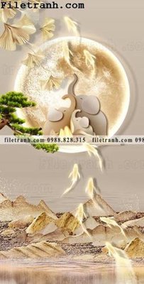 File gốc tranh su pha le moi dep 110 (chủ đề hiện đại) trang trí