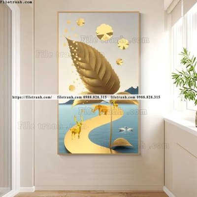 Tải file gốc tranh su pha le nai vang 516 dùng cho in ấn