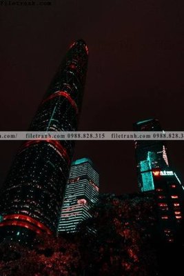 Tải file gốc tranh thanh pho kieu dep 509 (in không vỡ ảnh)