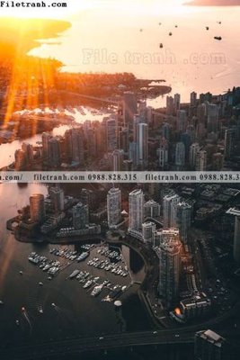 Tải file tranh tranh thanh pho kieu dep 510 (gốc) tại Filetranh.com