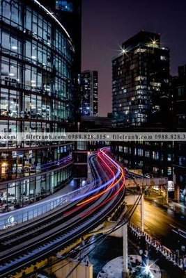 File tranh gốc PSD tranh thanh pho kieu dep 524 còn nguyên layer