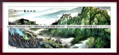 File tranh in tráng gương tranh thuy mac trung quoc 500 (siêu nét)