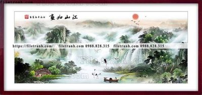 Tải file tranh tranh thuy mac trung quoc 518 (ảnh gốc) ngay